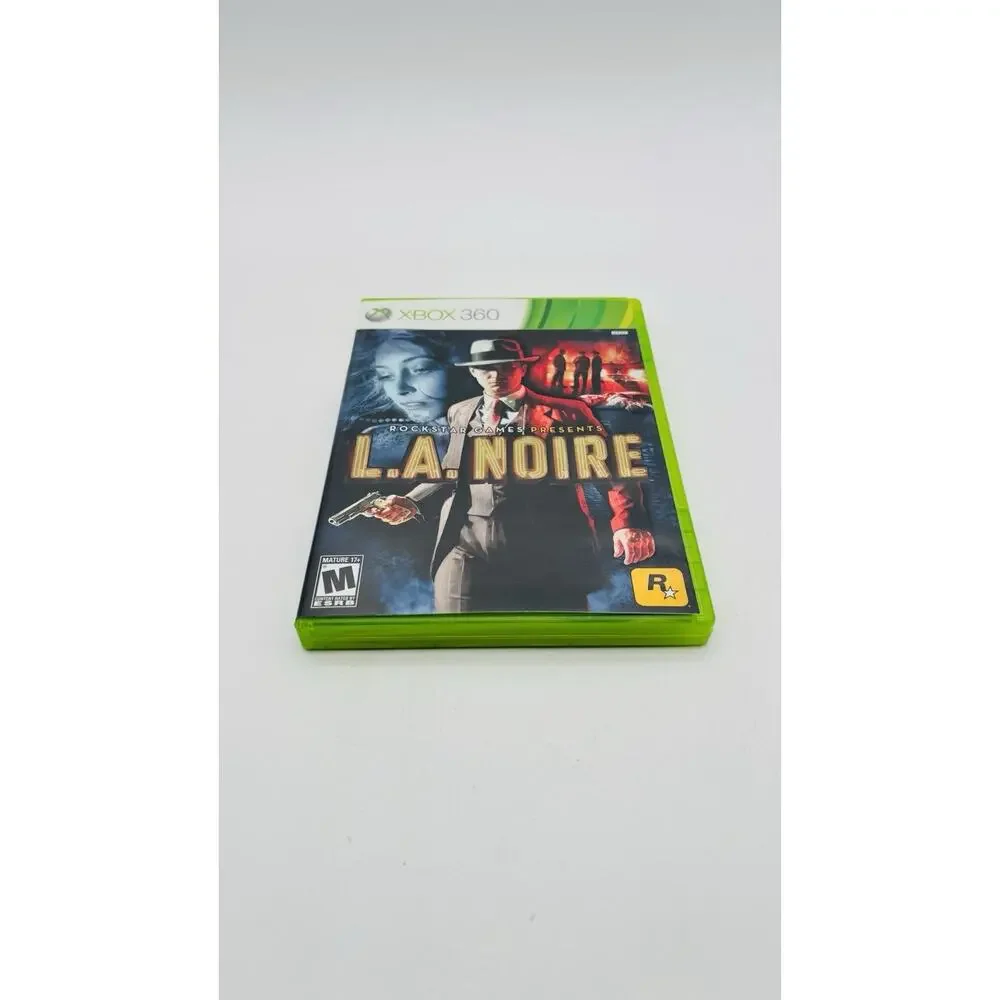 L.A. Noire Microsoft Xbox 360 3-Disc, Complete, Rockstar Games CIB Tested Works